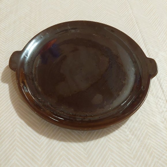 Vintage 1960's Brown Cheese dish with mouse lid - Picture 3 of 7